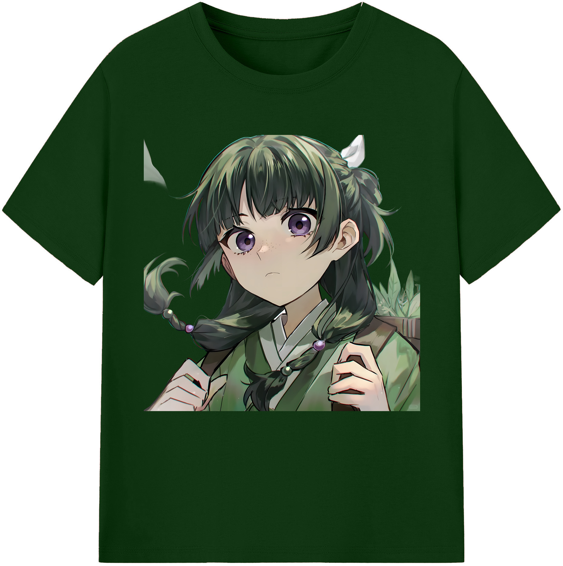 （画像用） 薬屋のひとりごと The Apothecary Diaries 綿100％半袖Tシャツ（フロントプリント）